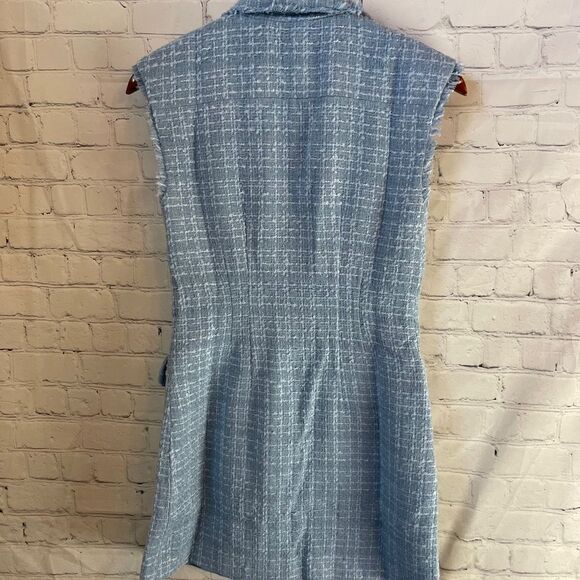 Maeve Sleeveless Tweed Blazer Mini Dress Size 2 NWOT - Picture 14 of 15